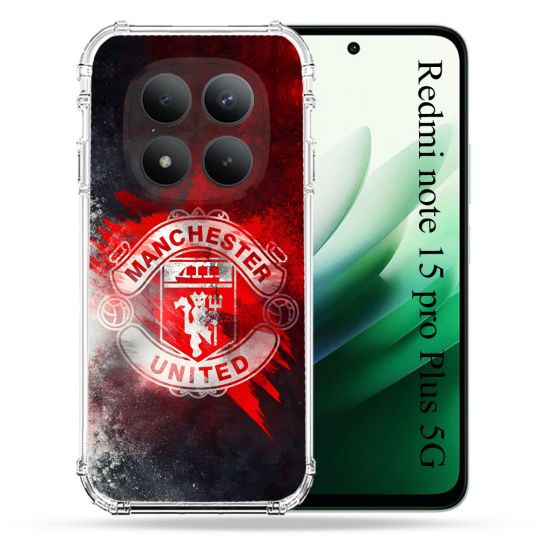 Coque Renforcée Pour Redmi Note 15 Pro Plus 5G Foot Manchester United