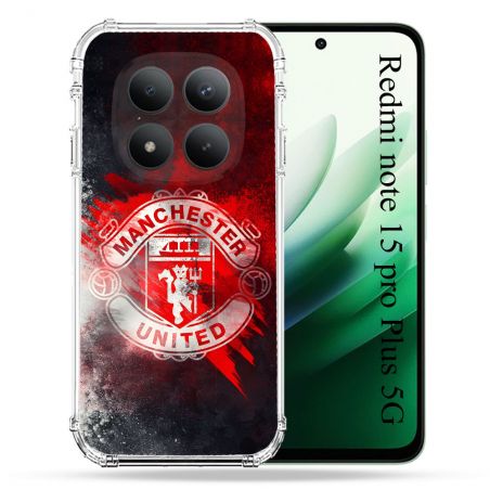 Coque Renforcée Pour Redmi Note 15 Pro Plus 5G Foot Manchester United