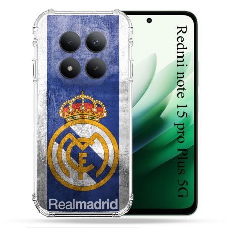 Coque Renforcée Pour Redmi Note 15 Pro Plus 5G Foot Real Madrid