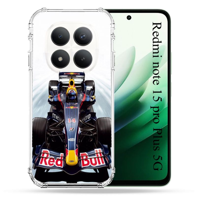 Coque Renforcée Pour Redmi Note 15 Pro Plus 5G Formule 1 F1 Red Bull