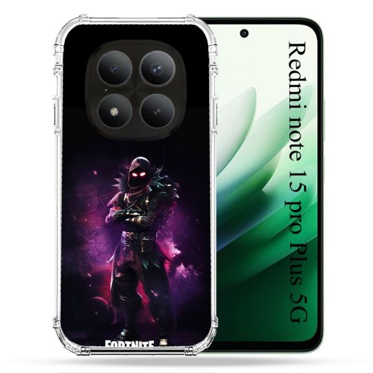Coque Renforcée Pour Redmi Note 15 Pro Plus 5G Fortnite Raven