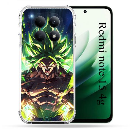 Coque Renforcée Pour Redmi Note 15 4G Manga Dragon Ball Broly