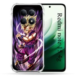 Coque Renforcée Pour Redmi Note 15 4G Manga Dragon Ball Sangohan Violet