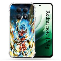 Coque Renforcée Pour Redmi Note 15 4G Manga Dragon Ball Sangoku Blanc