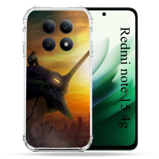 Coque Renforcée Pour Redmi Note 15 4G Manga Evangelion