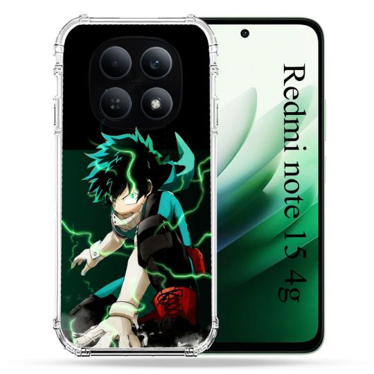 Coque Renforcée Pour Redmi Note 15 4G Manga My Hero Academia Deku