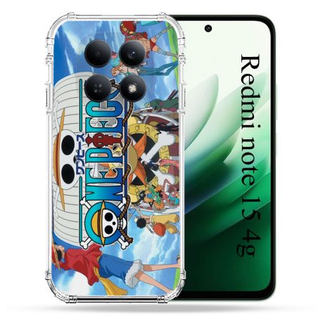 Coque Renforcée Pour Redmi Note 15 4G Manga One Piece Sunny