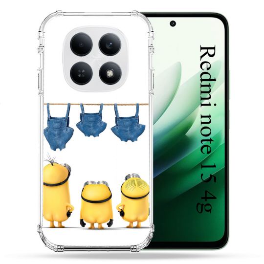 Coque Renforcée Pour Redmi Note 15 4G Minions Nus