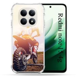 Coque Renforcée Pour Redmi Note 15 4G Moto Cross Soleil