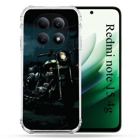 Coque Renforcée Pour Redmi Note 15 4G Moto Harley Vintage