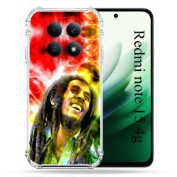 Coque Renforcée Pour Redmi Note 15 4G Musique Bob Marley Color