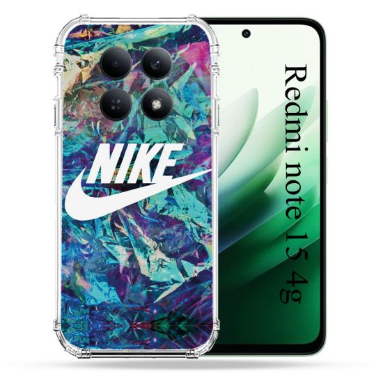 Coque Renforcée Pour Redmi Note 15 4G Nike Turquoise