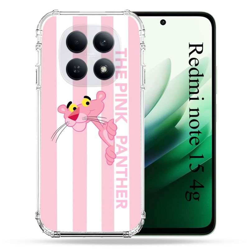 Coque Renforcée Pour Redmi Note 15 4G Panthere Rose