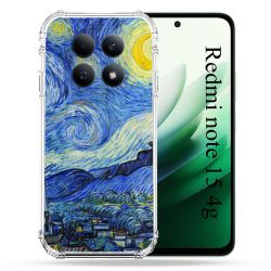Coque Renforcée Pour Redmi Note 15 4G Peinture La nuit étoilée