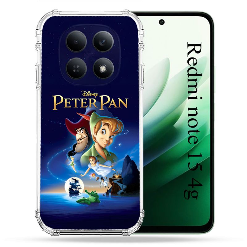Coque Renforcée Pour Redmi Note 15 4G Peter Pan Affiche
