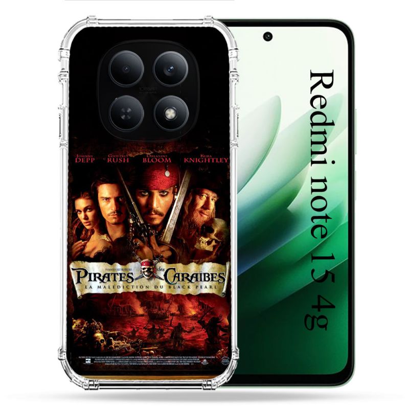 Coque Renforcée Pour Redmi Note 15 4G Pirate Des Caraibes