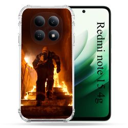 Coque Renforcée Pour Redmi Note 15 4G Pompier Escalier