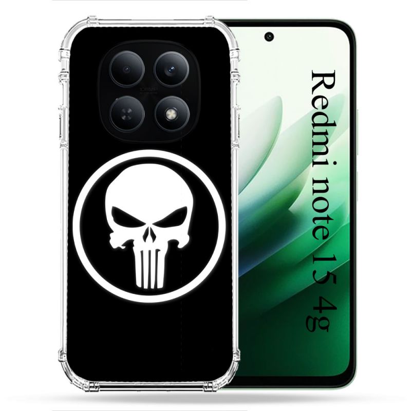 Coque Renforcée Pour Redmi Note 15 4G Punisher