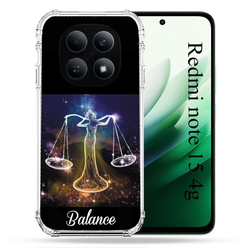 Coque Renforcée Pour Redmi Note 15 4G Signe Zodiaque 2 Balance