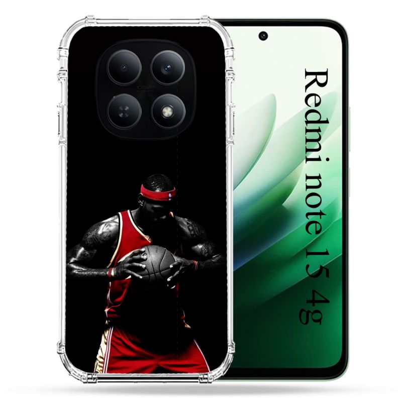 Coque Renforcée Pour Redmi Note 15 4G Sport Basketeur