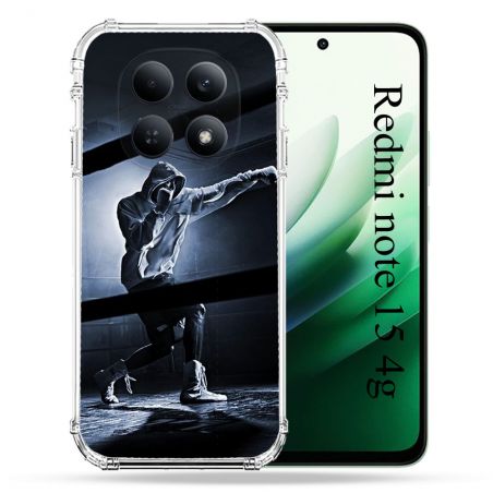 Coque Renforcée Pour Redmi Note 15 4G Sport Boxe Poing