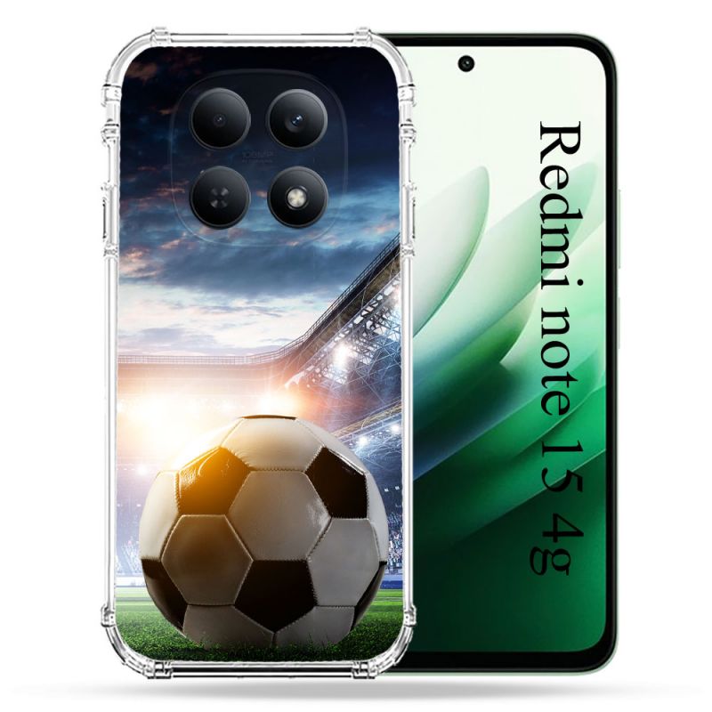 Coque Renforcée Pour Redmi Note 15 4G Sport Football Stade