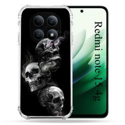 Coque Renforcée Pour Redmi Note 15 4G Tete de Mort Triple