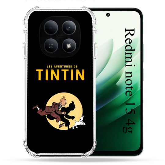 Coque Renforcée Pour Redmi Note 15 4G Tintin Classique