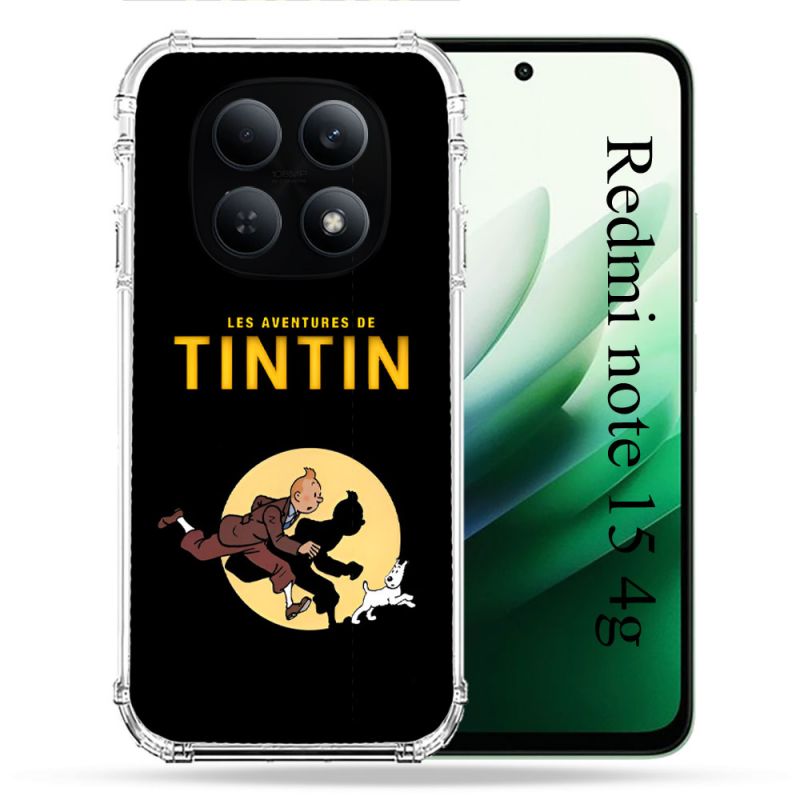 Coque Renforcée Pour Redmi Note 15 4G Tintin Classique
