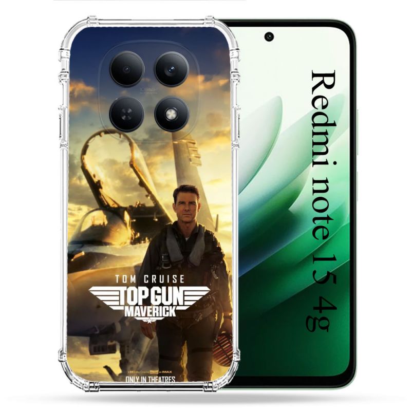 Coque Renforcée Pour Redmi Note 15 4G Top Gun