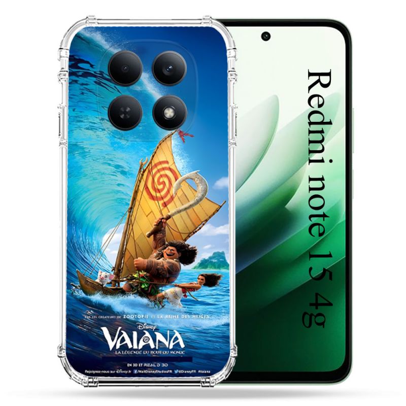 Coque Renforcée Pour Redmi Note 15 4G Vaiana