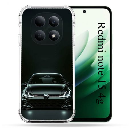 Coque Renforcée Pour Redmi Note 15 4G Volkwagen Golf GTI