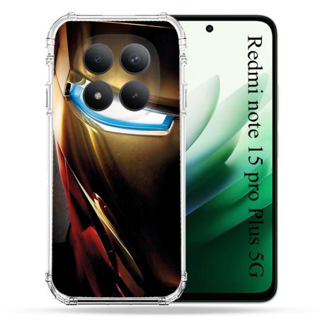 Coque Renforcée Pour Redmi Note 15 Pro Plus 5G Iron Man Casque