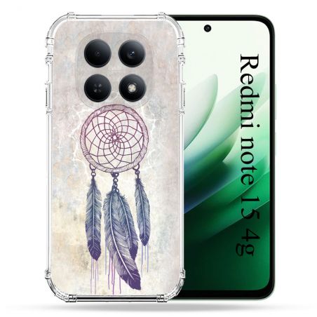 Coque Renforcée Pour Redmi Note 15 4G Zen Attrape Reve Blanc