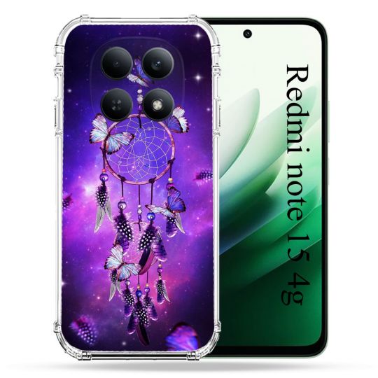 Coque Renforcée Pour Redmi Note 15 4G Zen Attrape Reve Papillon