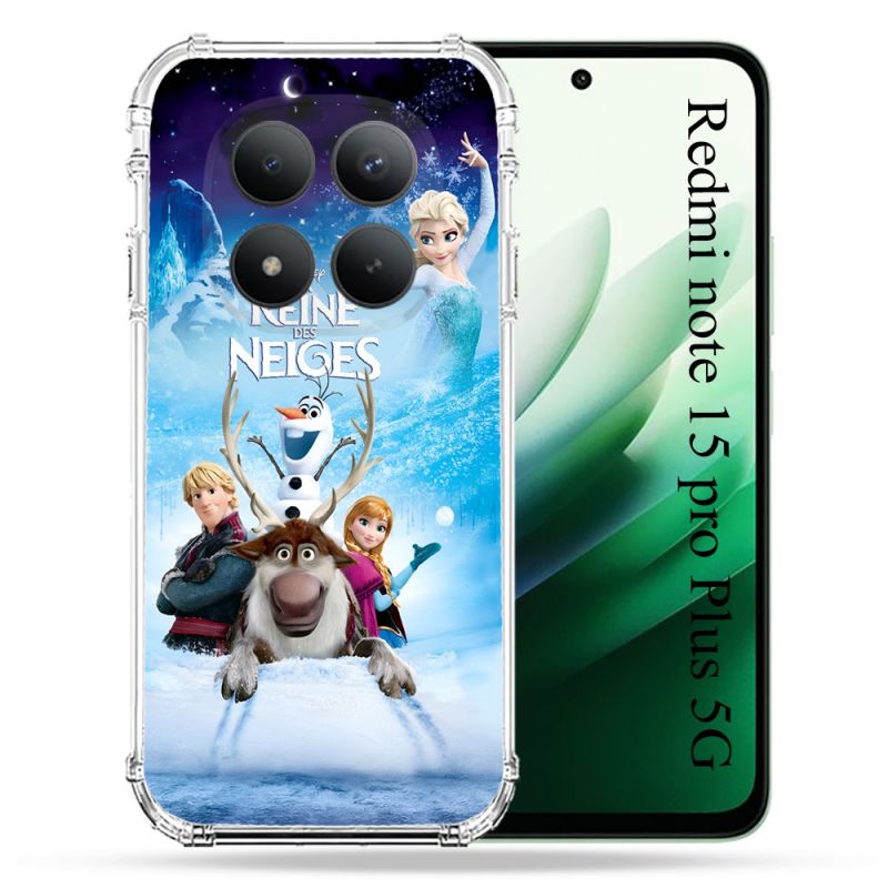 Coque Renforcée Pour Redmi Note 15 Pro Plus 5G La Reine Des Neiges