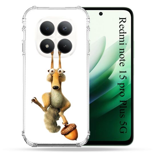 Coque Renforcée Pour Redmi Note 15 Pro Plus 5G L'âge de Glace Scratch Suspendu