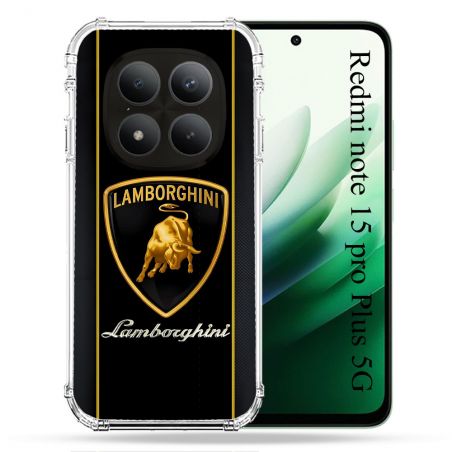 Coque Renforcée Pour Redmi Note 15 Pro Plus 5G Lamborghini Carbone