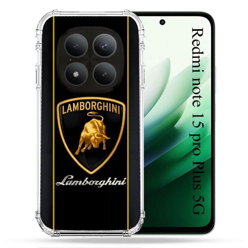 Coque Renforcée Pour Redmi Note 15 Pro Plus 5G Lamborghini Carbone