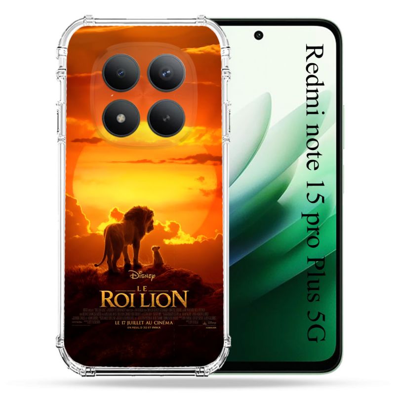 Coque Renforcée Pour Redmi Note 15 Pro Plus 5G Le Roi Lion Affiche