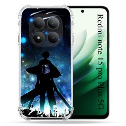 Coque Renforcée Pour Redmi Note 15 Pro Plus 5G Manga Attaque Titans Levi