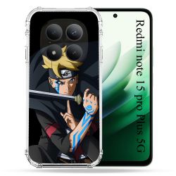 Coque Renforcée Pour Redmi Note 15 Pro Plus 5G Manga Boruto Tatouage