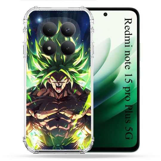 Coque Renforcée Pour Redmi Note 15 Pro Plus 5G Manga Dragon Ball Broly