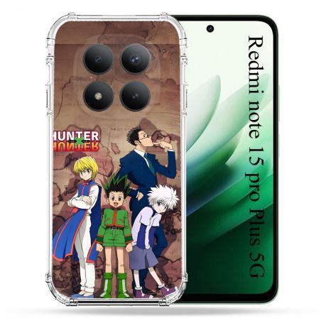 Coque Renforcée Pour Redmi Note 15 Pro Plus 5G Manga Hunter X Hunter Vintage