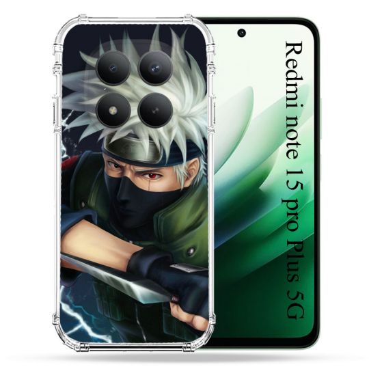 Coque Renforcée Pour Redmi Note 15 Pro Plus 5G Manga Naruto Kakashi