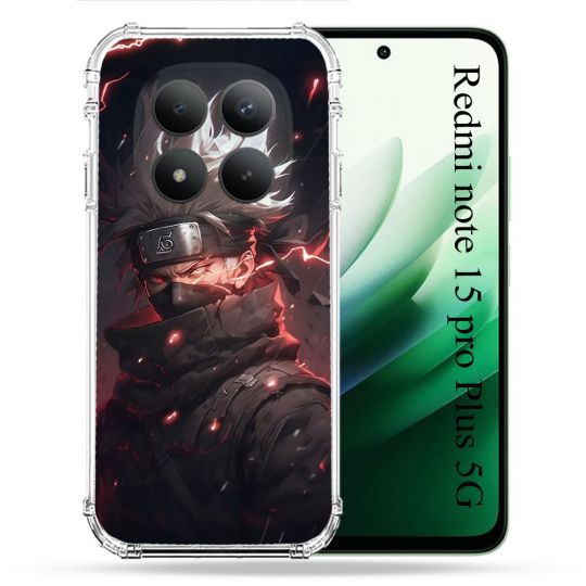 Coque Renforcée Pour Redmi Note 15 Pro Plus 5G Manga Naruto Kakashi Dark