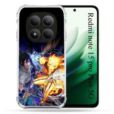 Coque Renforcée Pour Redmi Note 15 Pro Plus 5G Manga Naruto VS