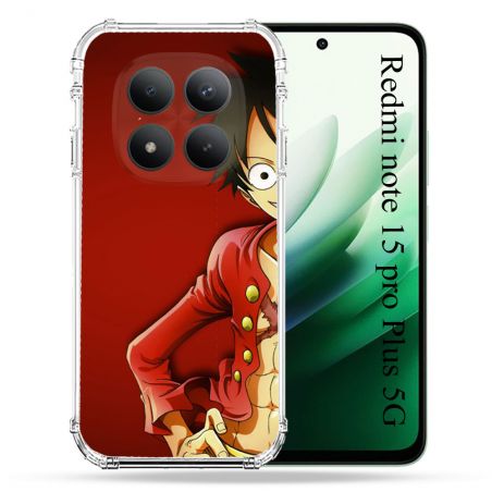 Coque Renforcée Pour Redmi Note 15 Pro Plus 5G Manga One Piece Luffy