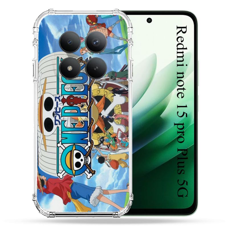 Coque Renforcée Pour Redmi Note 15 Pro Plus 5G Manga One Piece Sunny
