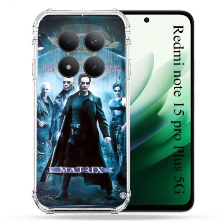 Coque Renforcée Pour Redmi Note 15 Pro Plus 5G Matrix Affiche